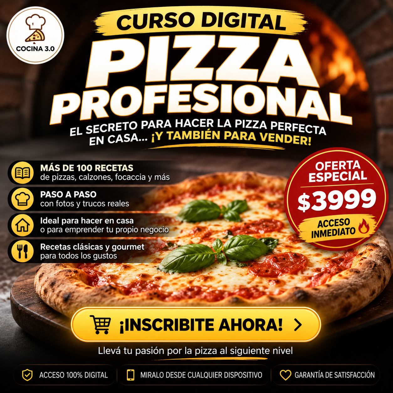 Pizzas Sin Secretos